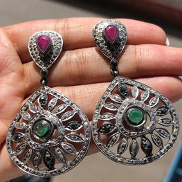 Vintage Art Deco Earrings: 925 Sterling Silver Jewelry for Women | Shop Now