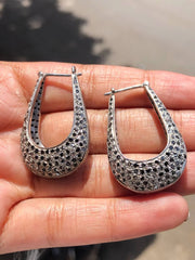 Natural Diamond Classic Huggie Earring