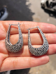 Natural Diamond Classic Huggie Earring