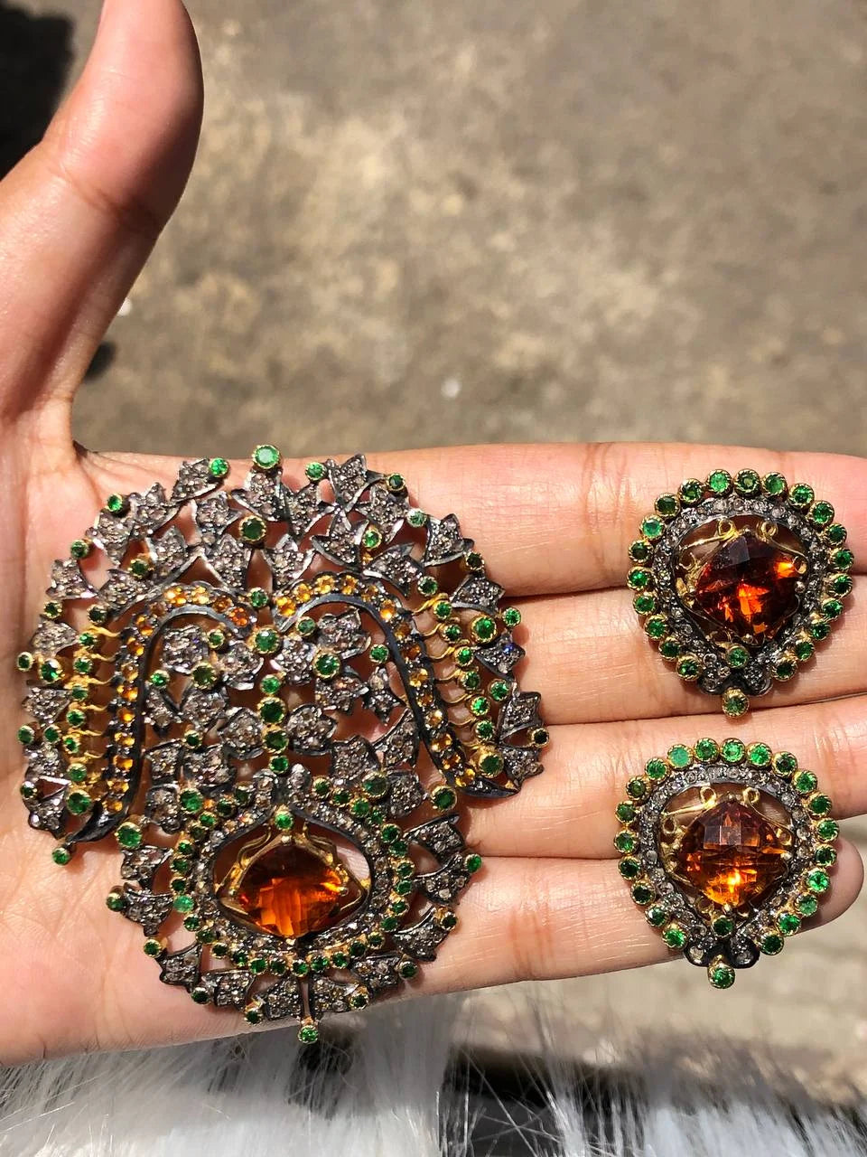 Classic Pendant Set Boho Jewelry
