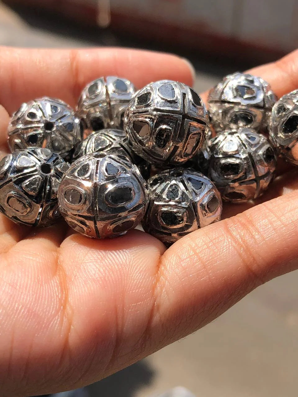 Natural Diamond Beads For Jewelry