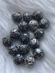 Vintage Style Natural Diamond Jewelry Beads