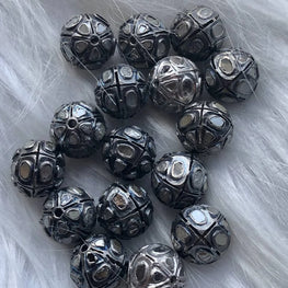 Vintage Style Natural Diamond Jewelry Beads