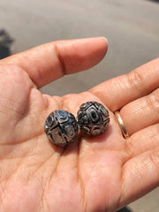 Natural Diamond Art Deco Beads