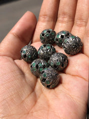 Delicated Sterling Silver Beads For Necklace