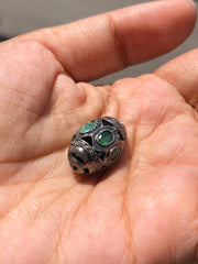 Vintage Style Sterling SIlver Bead