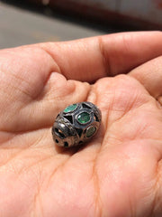 Vintage Style Sterling SIlver Bead