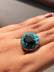 Round Cut Delicated Moissanite Ring