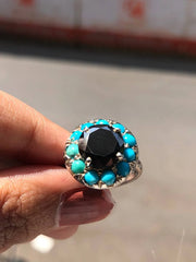 Round Cut Delicated Moissanite Ring