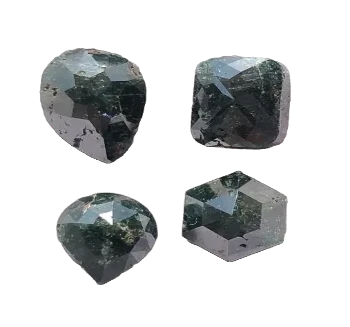 12.6 CT Salt & Pepper Natural Diamond