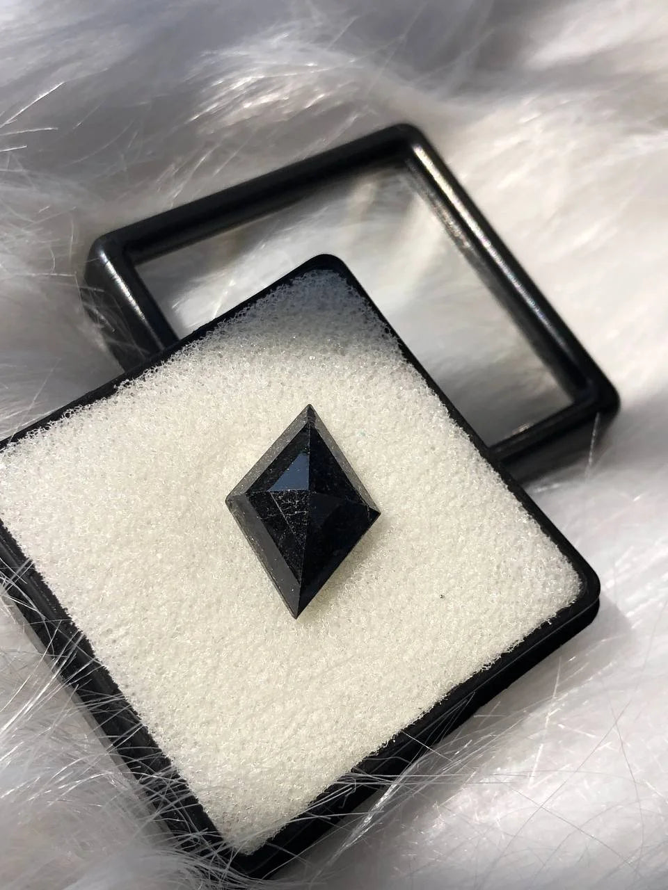 7.31 Ct Natural Black Fancy Diamond Unleash Creativity in Your Jewelry Designs