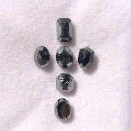 Mix Shape Black Natural Diamond