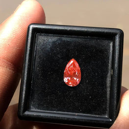 0.90 Ct Pear Cut Lab Created Diamond
