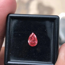 0.82 Ct Pear Cut Lab Created Diamond