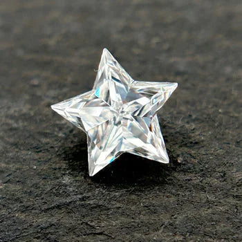 Antique Star Cut Lab Created Diamond