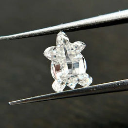 0.86 Carat Tortoise Cut Lab Grown Diamond F Color Loose Fancy Cut CVD Diamond