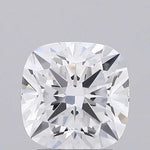 2.06 ct cushion cut lab diamond fine sparkling stone for custom ring