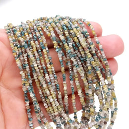 multi color beads, raw diamonds, and diamonds rough for custom jewelry. People often compare vs1 natural diamond