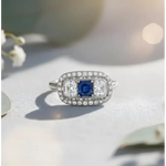 gothic engagement rings, green sapphire engagement ring, lab grown diamonds engagement rings