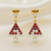 mens engagement earrings, morganite engagement earrings, silver engagement earrings, christmas jeweley, christmasearrings